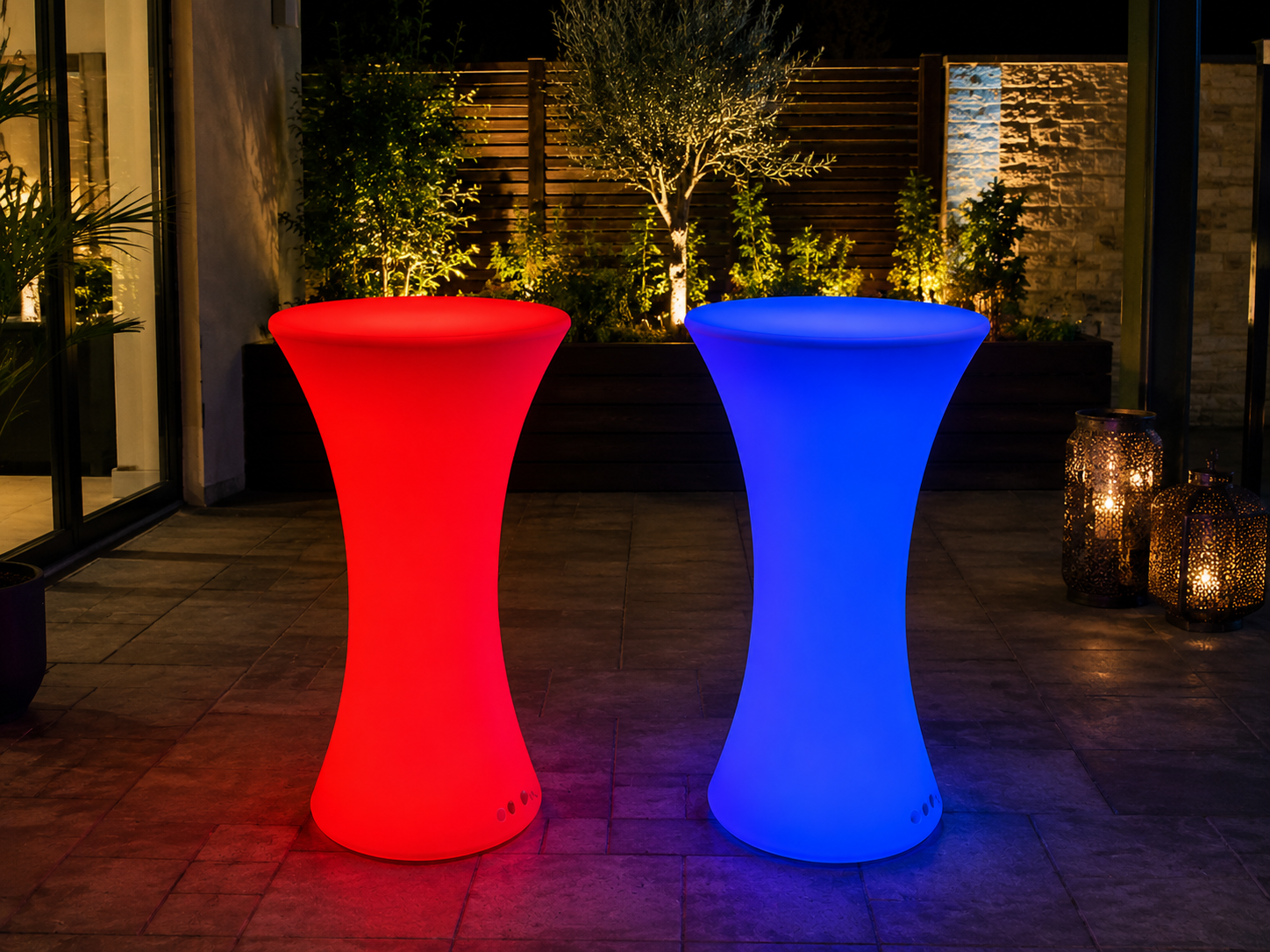 LED-Bistrotisch